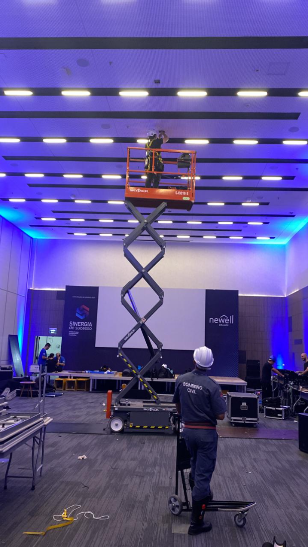 Produção de evento Newell